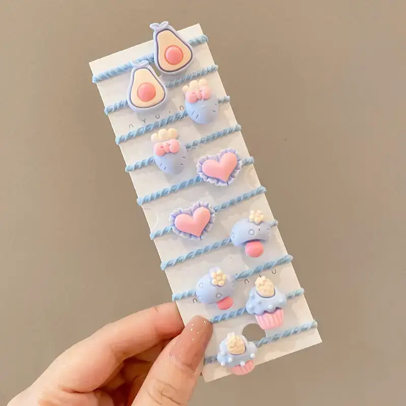 Cute Cartoon Hair Bands for Girls Women's Tie - Image 13