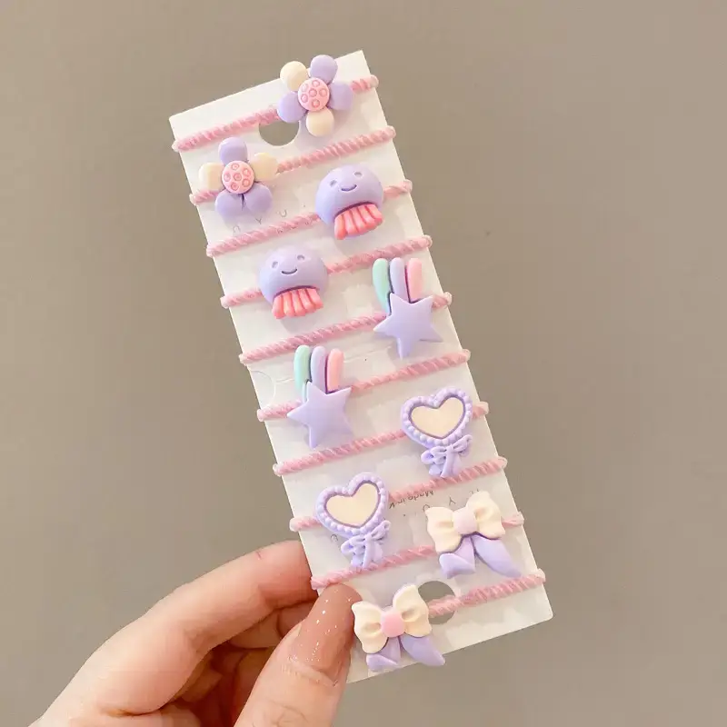 Cute Cartoon Hair Bands for Girls Women's Tie - Image 15