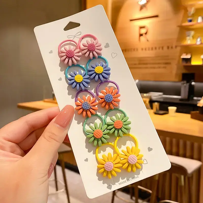 Cute Cartoon Hair Bands for Girls Women's Tie - Image 25