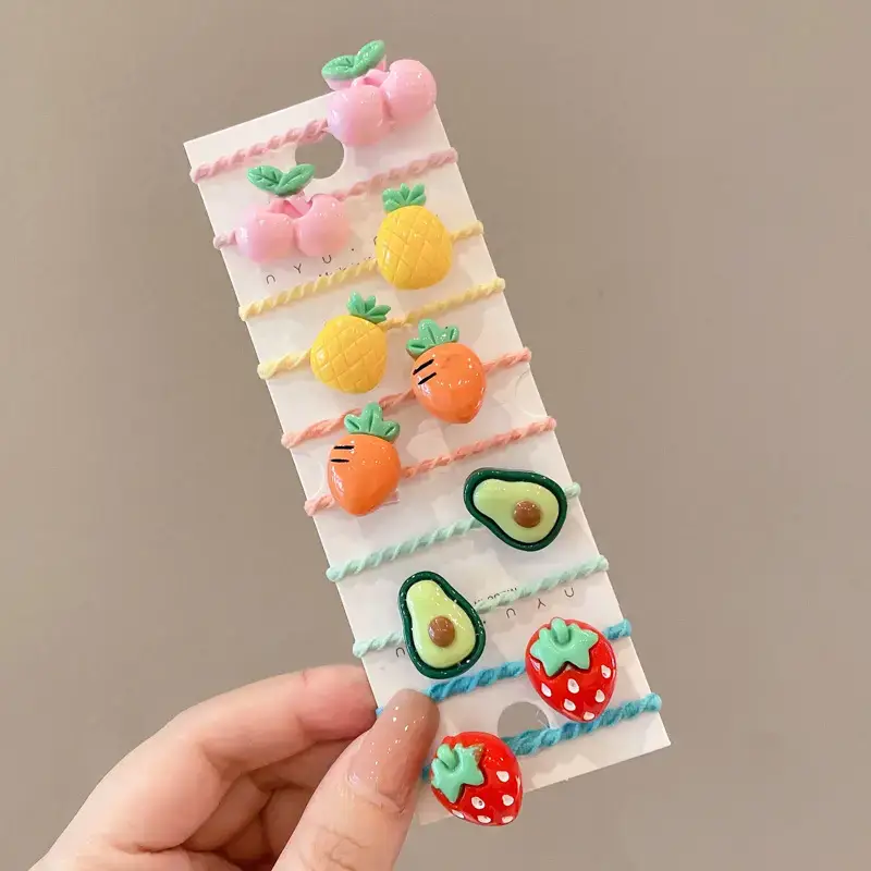 Cute Cartoon Hair Bands for Girls Women's Tie - Image 3