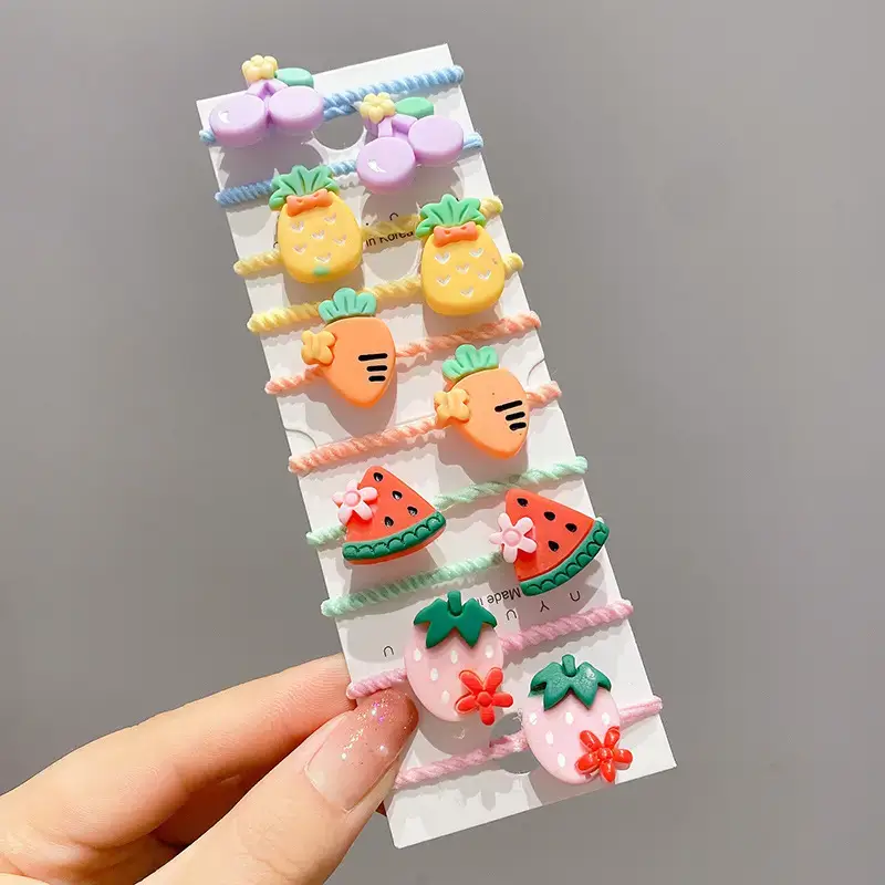 Cute Cartoon Hair Bands for Girls Women's Tie - Image 6