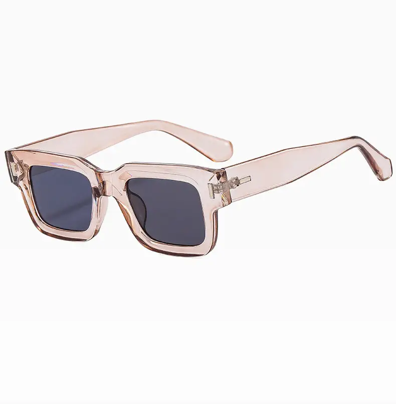 Retro Square Sunglasses with Studded Straps β feature 15