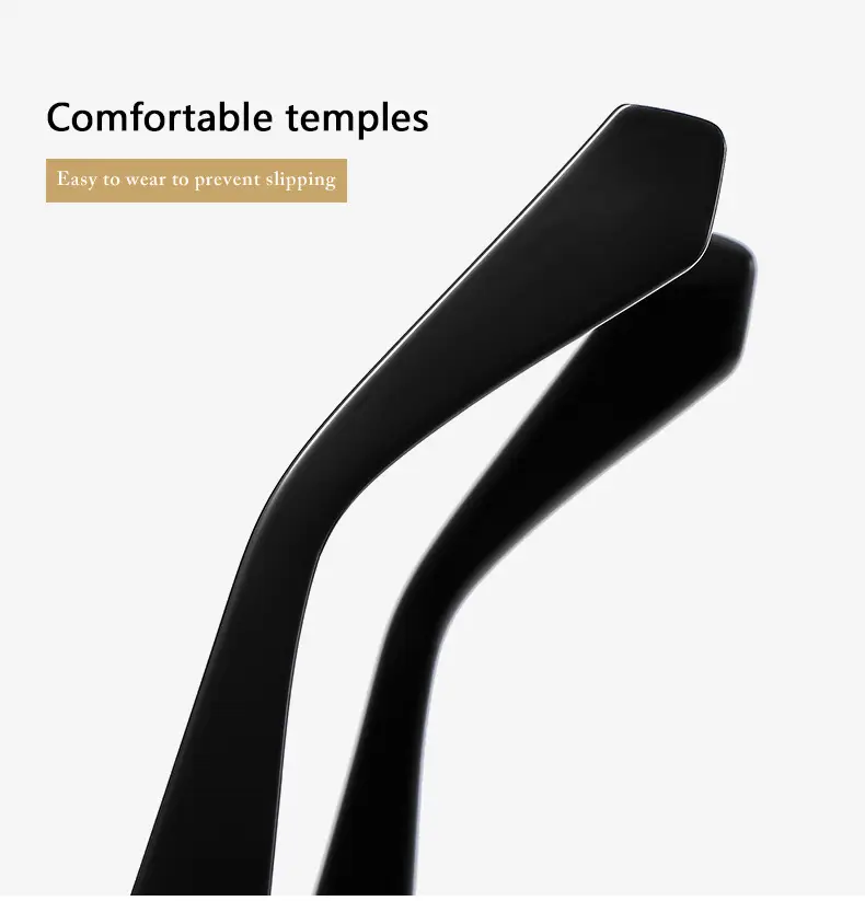 Retro Square Sunglasses with Studded Straps β feature 7
