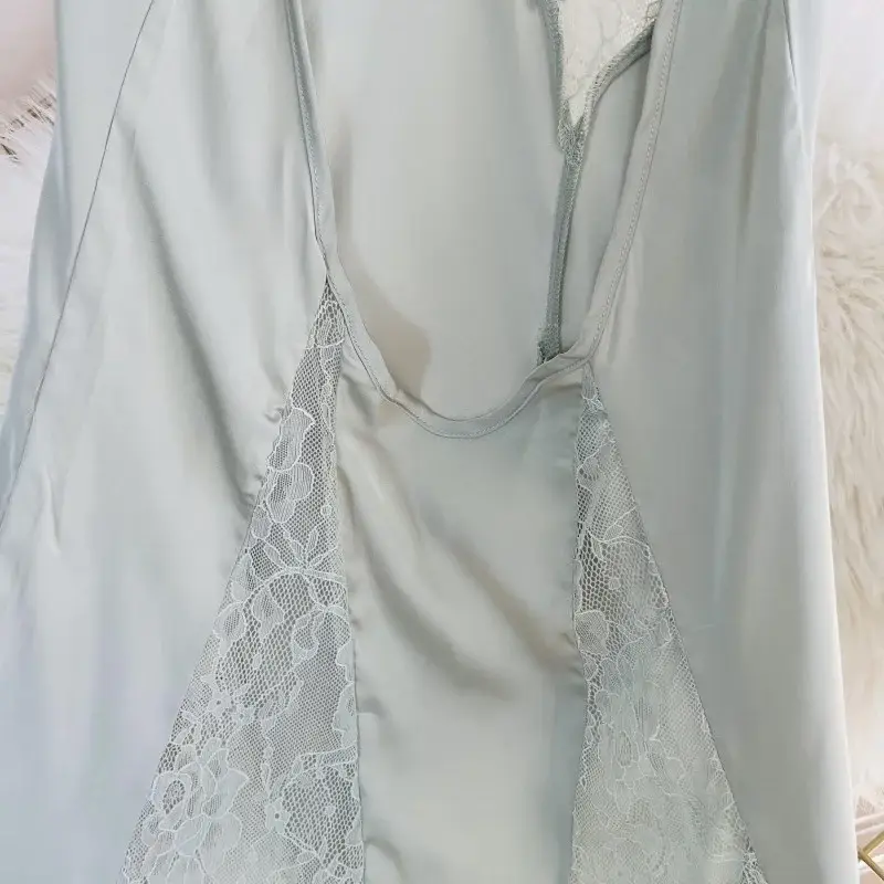 Red Silk Nightgown Sling for Women 2023 — feature 8