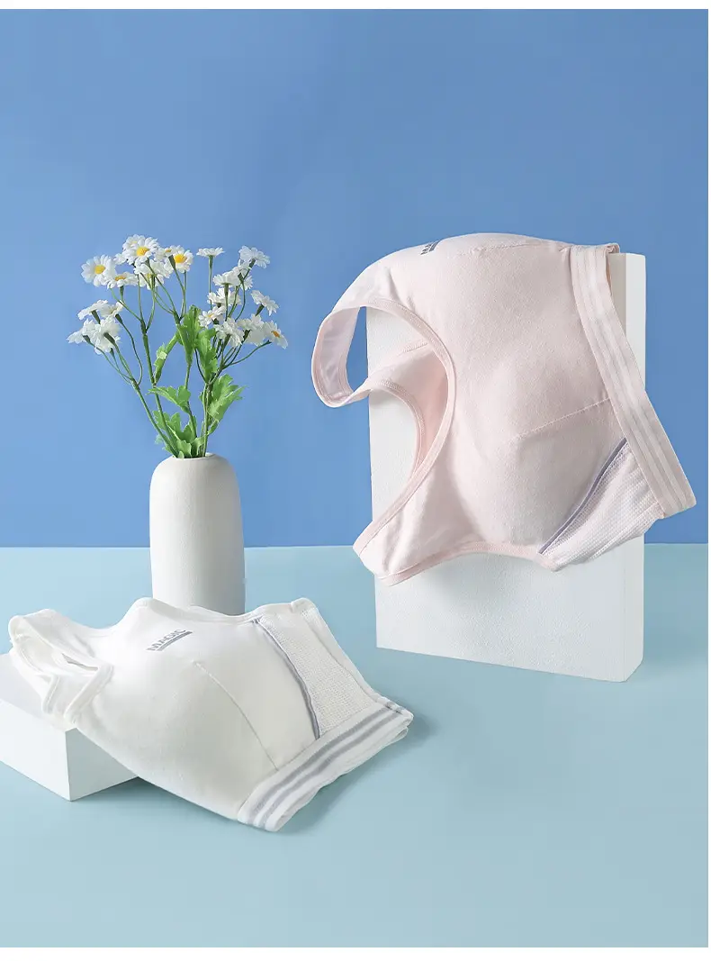 Sports Shock-Proof Bra for Junior High and High School Students, Cotton Innerwear, Thin Shock-Absorbing Style for Girls — feature 11