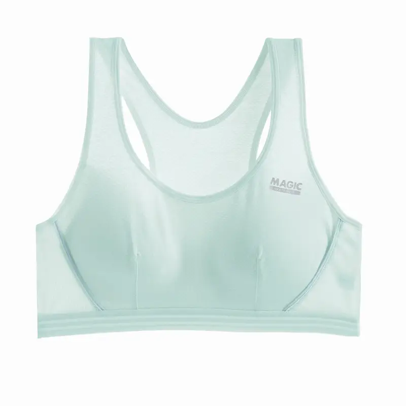 Sports Shock-Proof Bra for Junior High and High School Students, Cotton Innerwear, Thin Shock-Absorbing Style for Girls