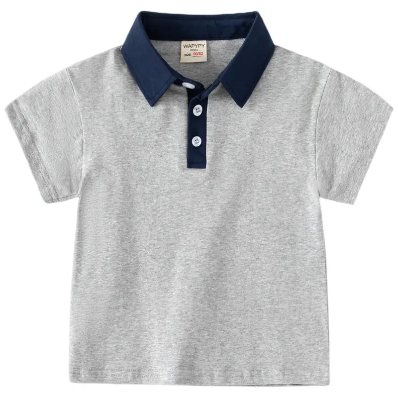 Children's Light Green Polo T-Shirt Summer Boys 2023 - Image 12