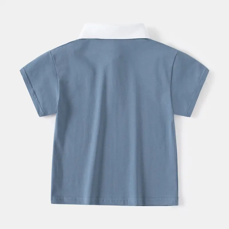 Children's Light Green Polo T-Shirt Summer Boys 2023 â feature 4