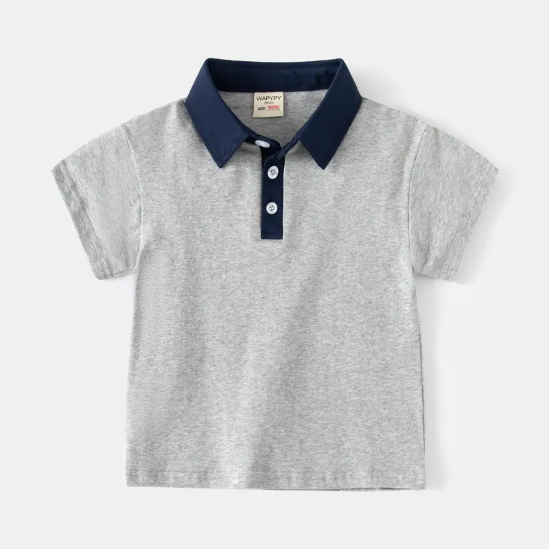 Children's Light Green Polo T-Shirt Summer Boys 2023 â feature 6
