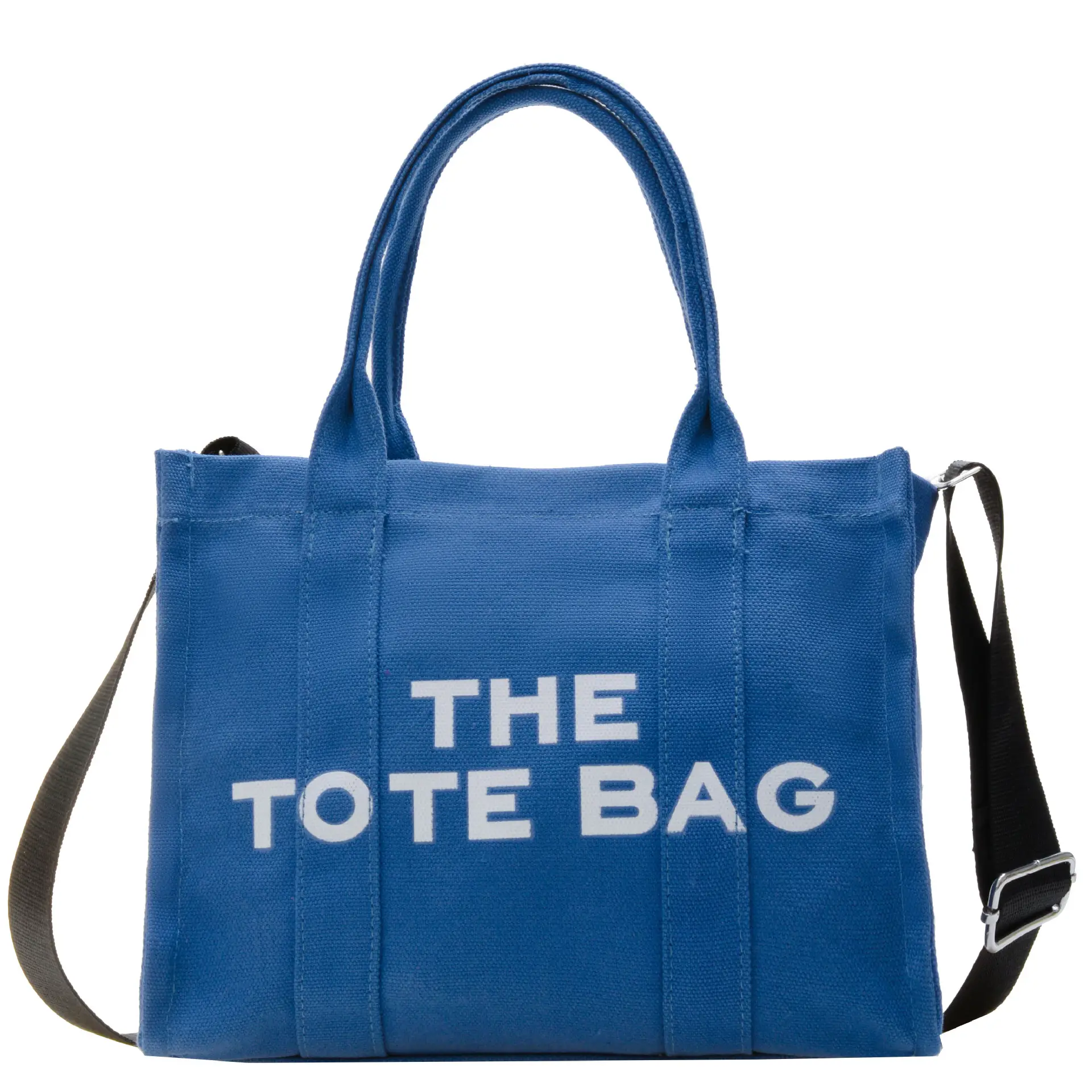 Women's Blue Tote Bag Set 2022 Crossbody Shoulder Handbag - Image 10