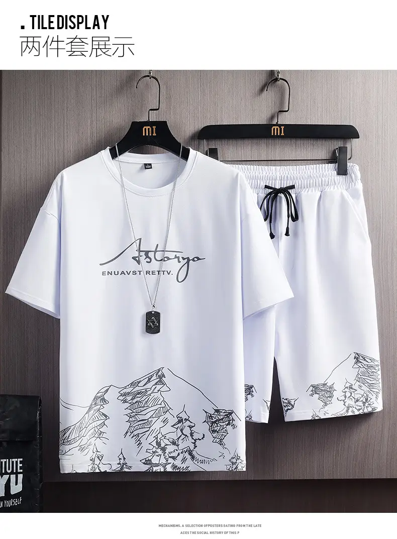 Men Black Printed T-Shirt Short Sleeve Summer Wear — feature 10