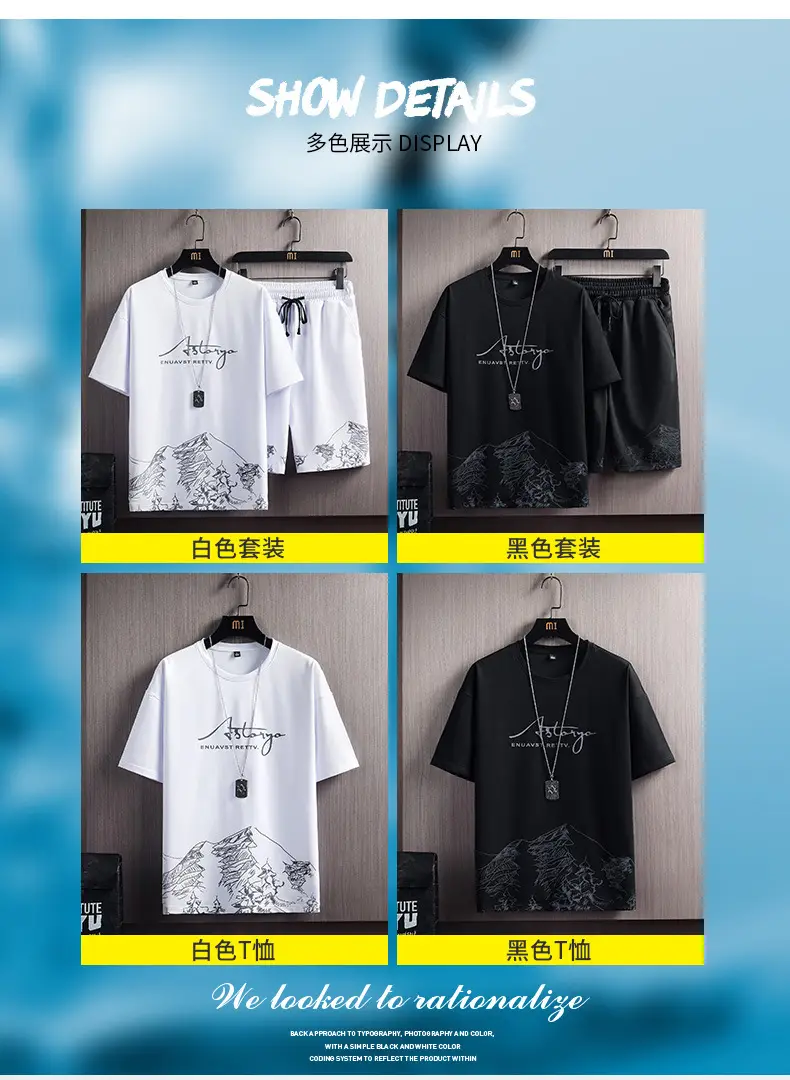 Men Black Printed T-Shirt Short Sleeve Summer Wear — feature 4