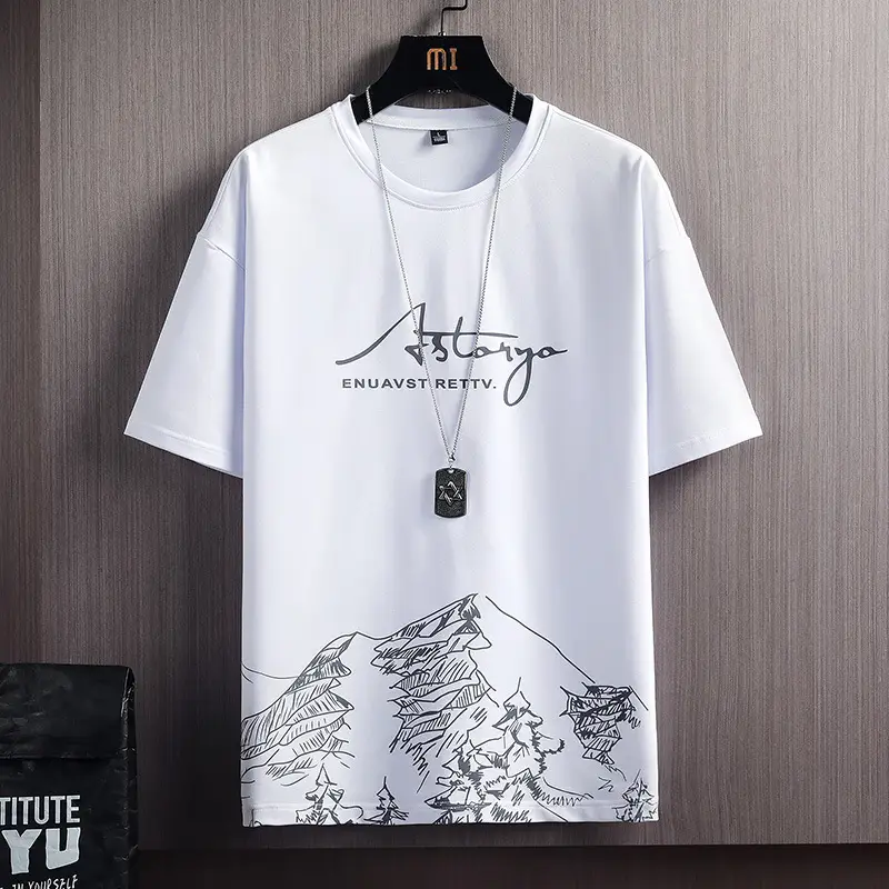 Snow Mountain White T-shirt