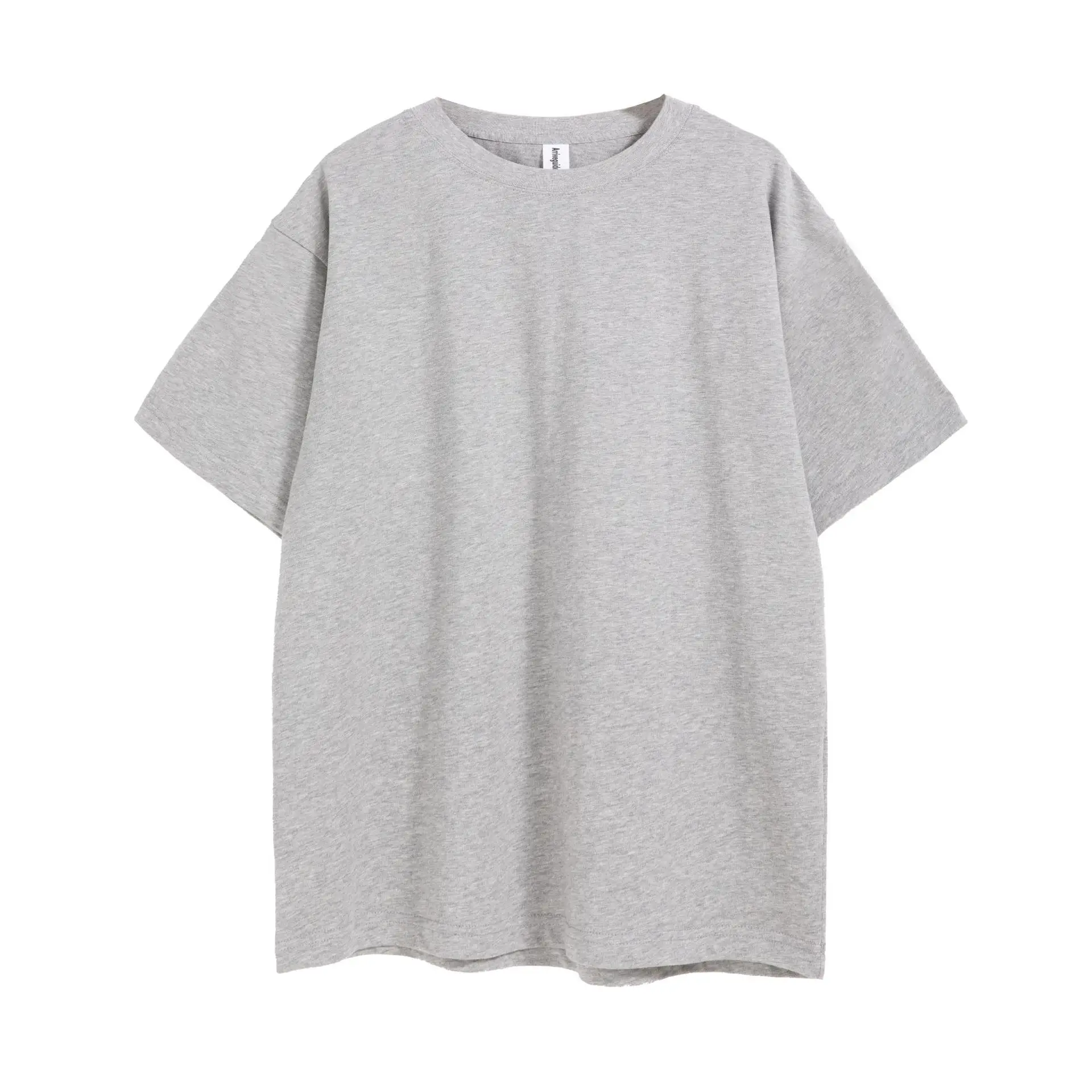 Men Brown Cotton T-Shirt Shoulder Short Sleeve