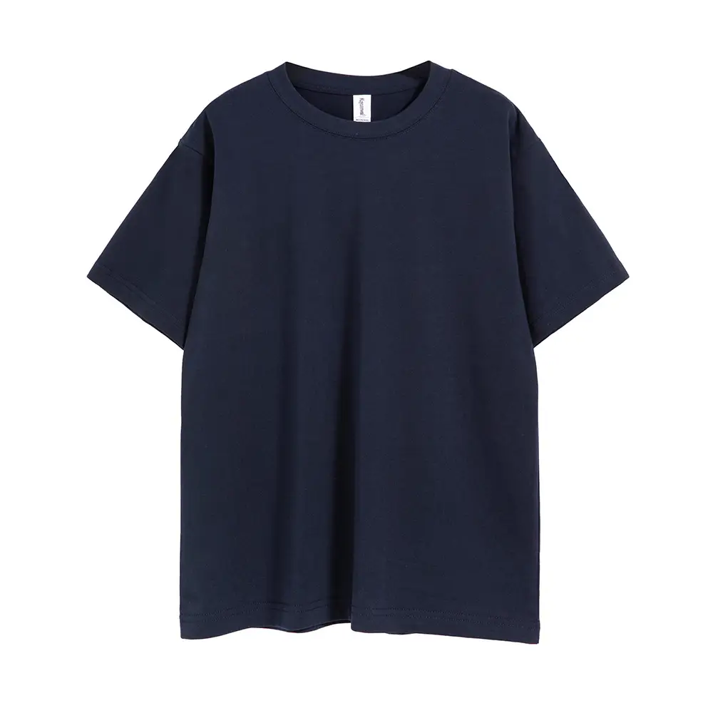 Men Brown Cotton T-Shirt Shoulder Short Sleeve