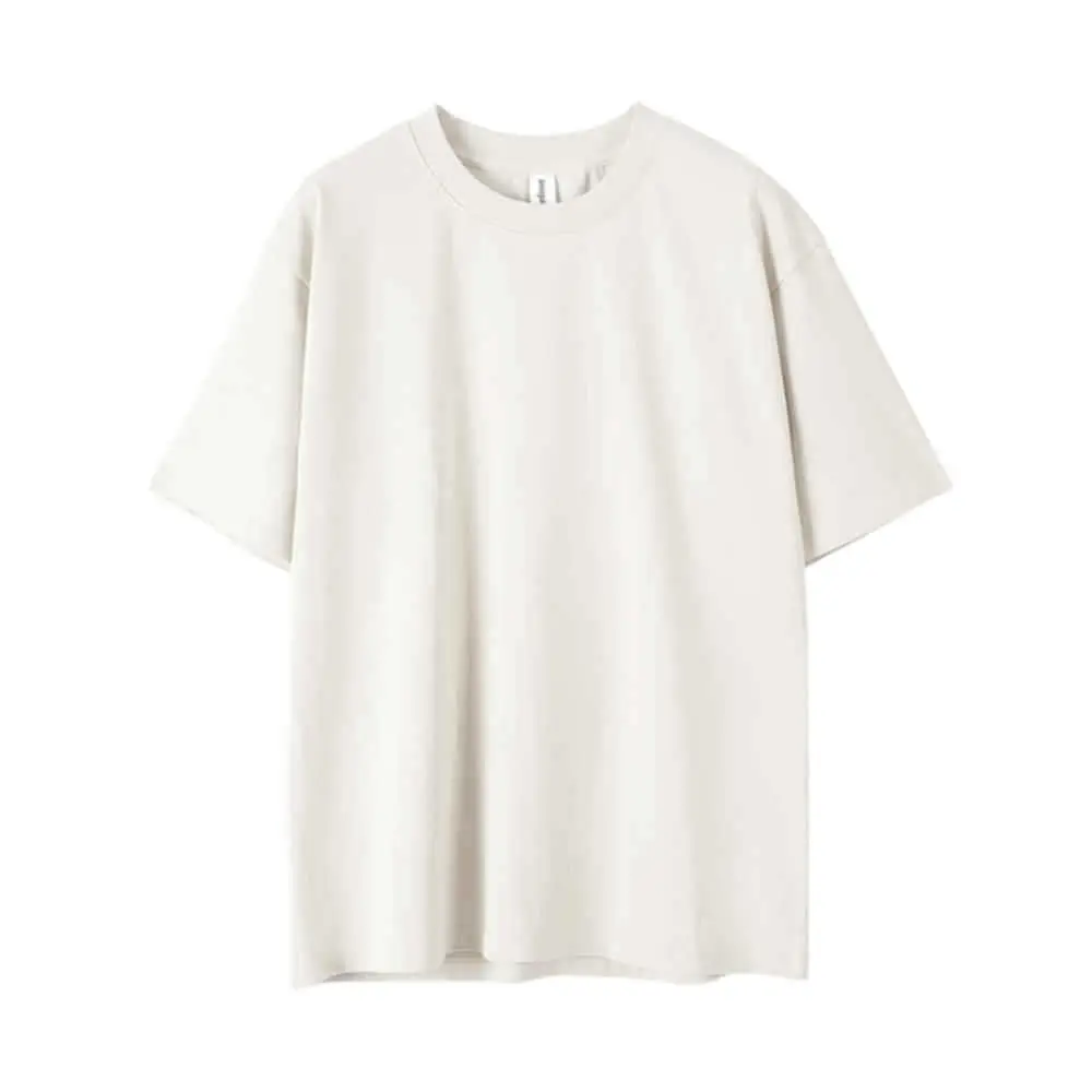 Men Brown Cotton T-Shirt Shoulder Short Sleeve