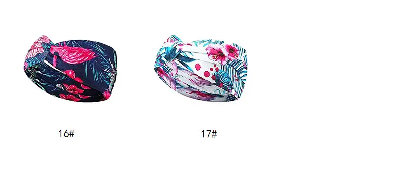 Hawaiian Floral Knotted Headband for Women — feature 27