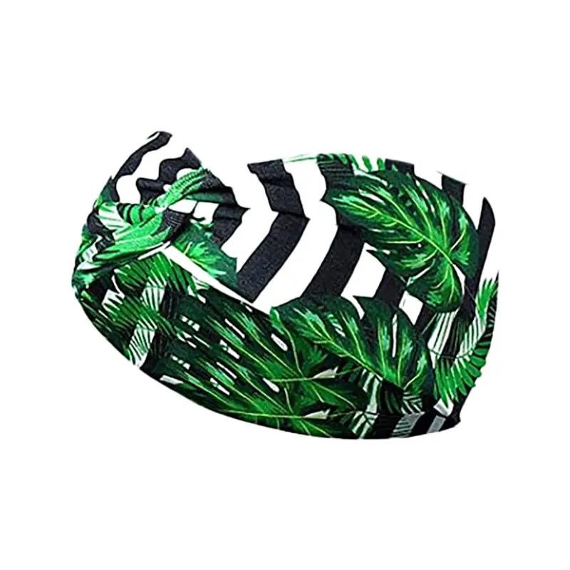 Hawaiian Floral Knotted Headband for Women - Image 15