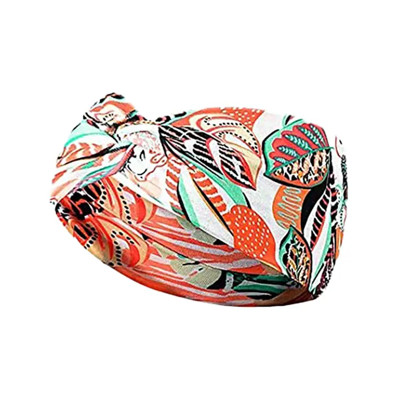 Hawaiian Floral Knotted Headband for Women - Image 18