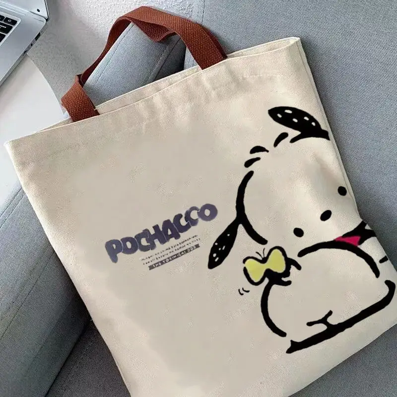 Women Cartoon Canvas Shoulder Bag Large Capacity - Image 5