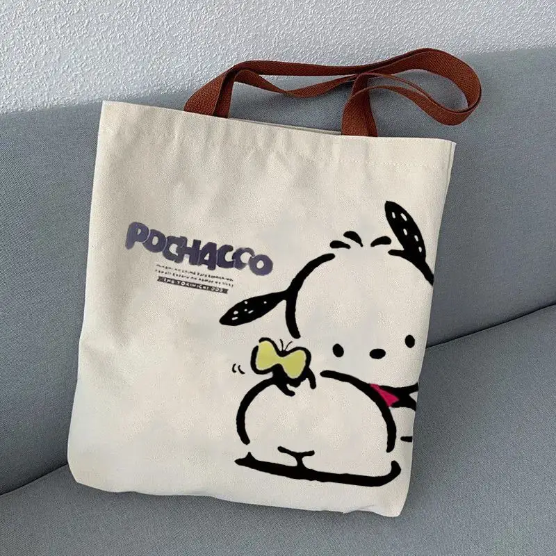 Women Cartoon Canvas Shoulder Bag Large Capacity — feature 12