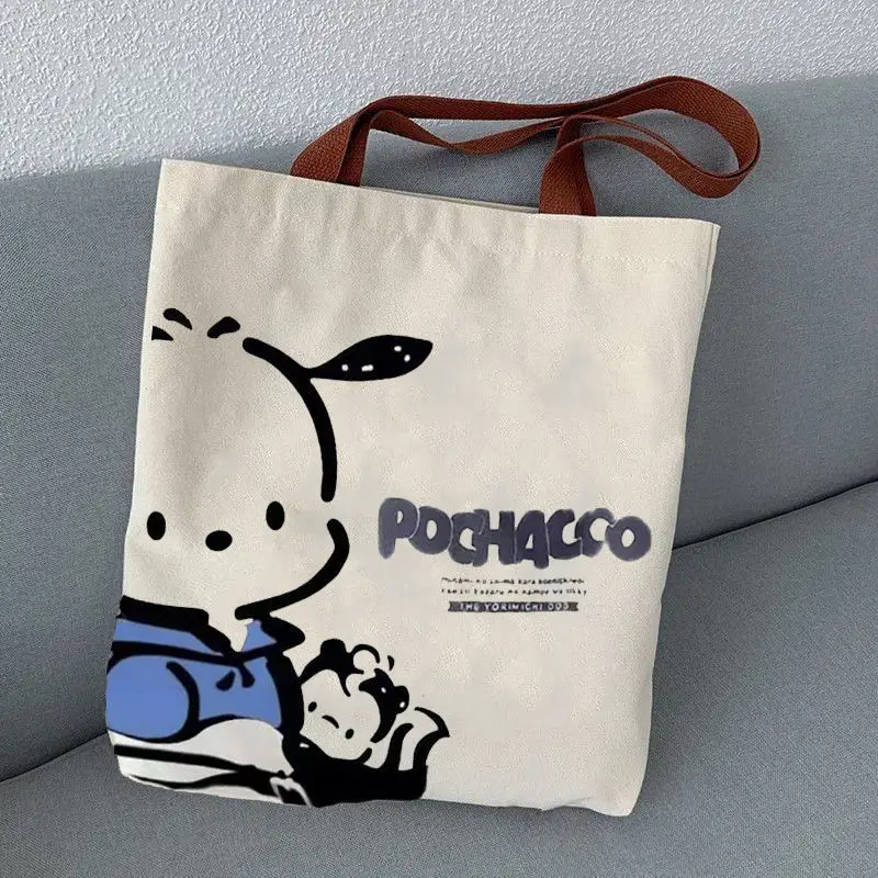 Women Cartoon Canvas Shoulder Bag Large Capacity — feature 13