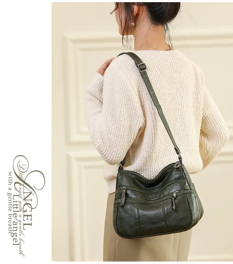 Brown PU Leather Crossbody Bag for Women — feature 13
