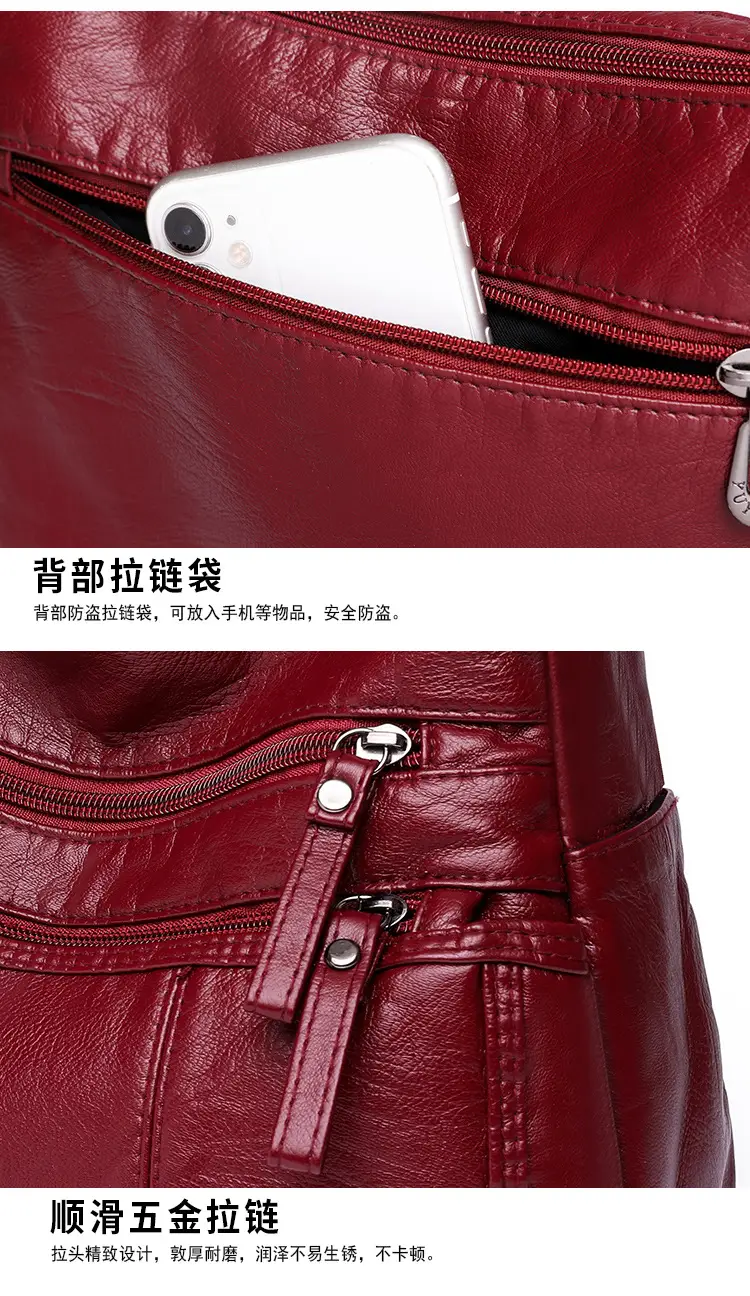 Brown PU Leather Crossbody Bag for Women — feature 20