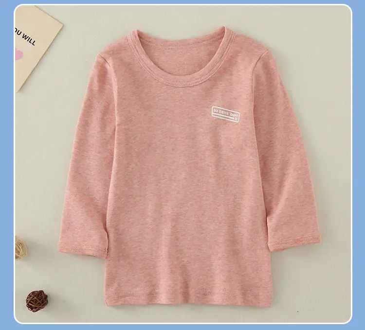 Baby Striped Cotton T-Shirt Medium Pink Striped Medium — feature 22
