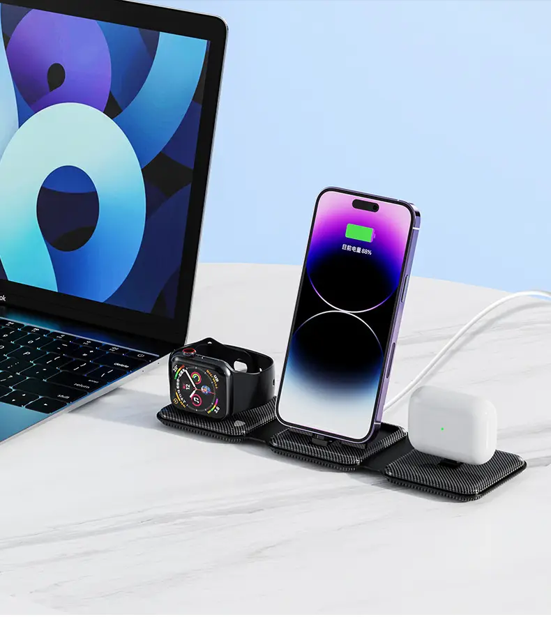 Three-in-One Wireless Charger for Apple iPhone & Watch — feature 18