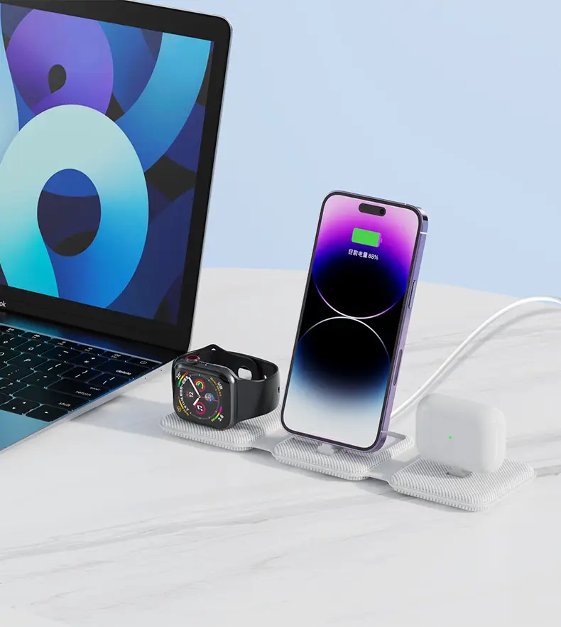 Three-in-One Wireless Charger for Apple iPhone & Watch — feature 19