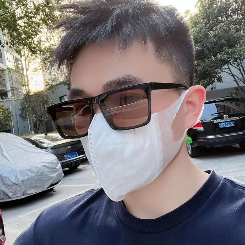 Men's Anti-UV Sunglasses Black Polarizer Driving Mirror - Image 9