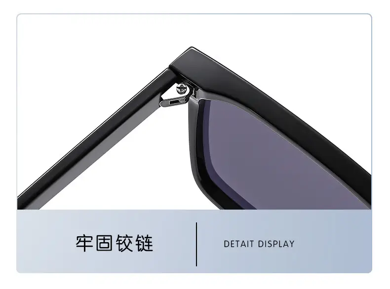 Men's Anti-UV Sunglasses Black Polarizer Driving Mirror — feature 10