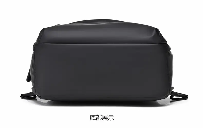 Men's Large Capacity Business Shoulder Bag Black — feature 34