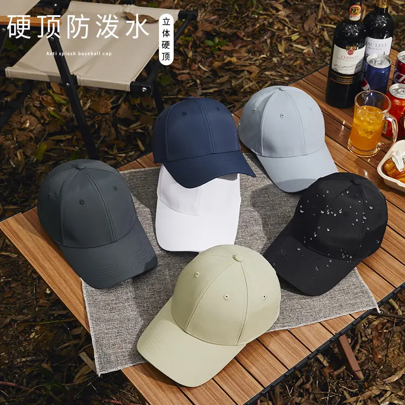 2025 Blue Hard Top Sun Hat for Men Women - Image 8