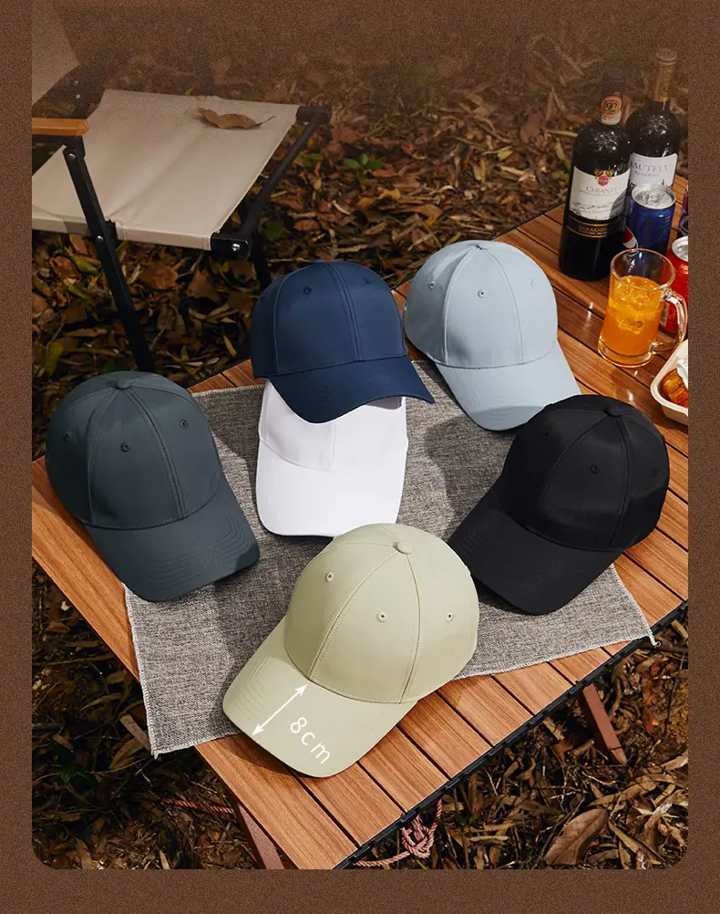 2025 Blue Hard Top Sun Hat for Men Women — feature 14