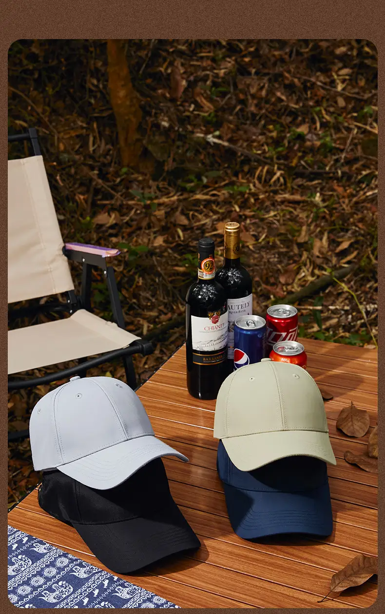 2025 Blue Hard Top Sun Hat for Men Women — feature 25