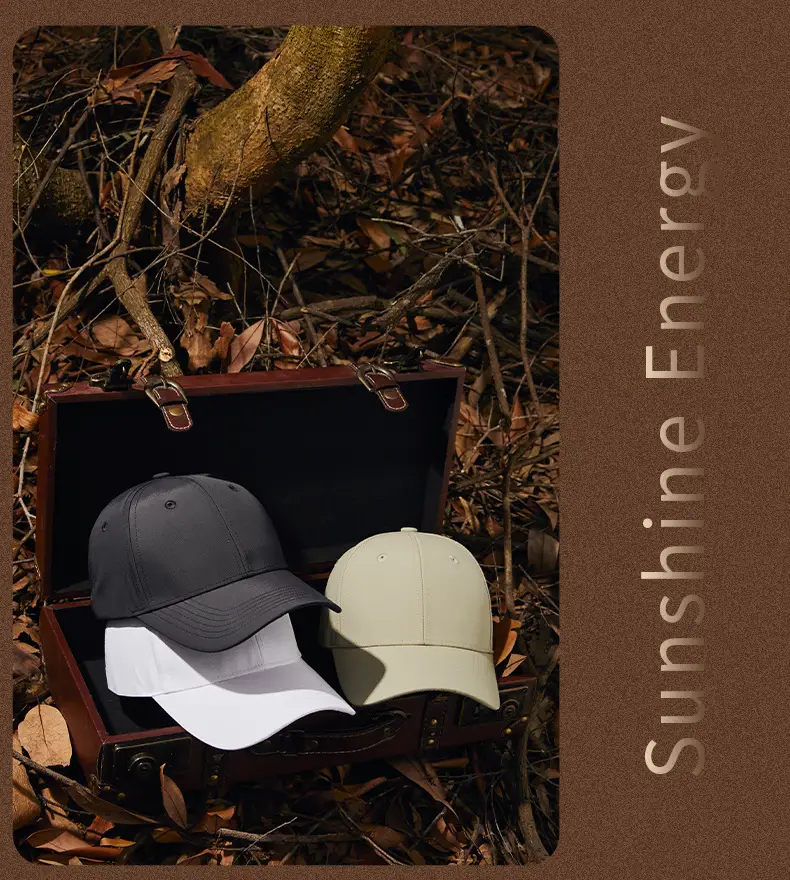 2025 Blue Hard Top Sun Hat for Men Women — feature 28