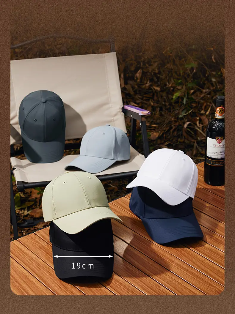 2025 Blue Hard Top Sun Hat for Men Women — feature 9