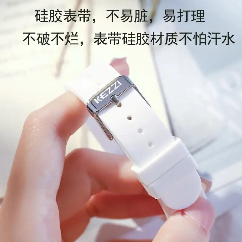 Fresh Jelly Silicone Digital Scale Watch for Students - Image 9