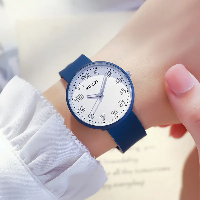 Fresh Jelly Silicone Digital Scale Watch for Students - Image 4