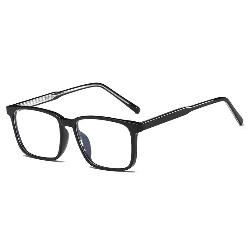 Men's Clear Plate Glasses Anti-Blue Light Korean Style