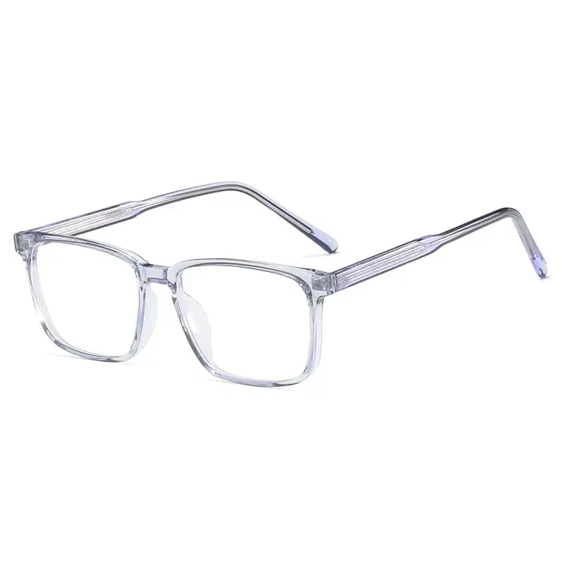 Men's Clear Plate Glasses Anti-Blue Light Korean Style