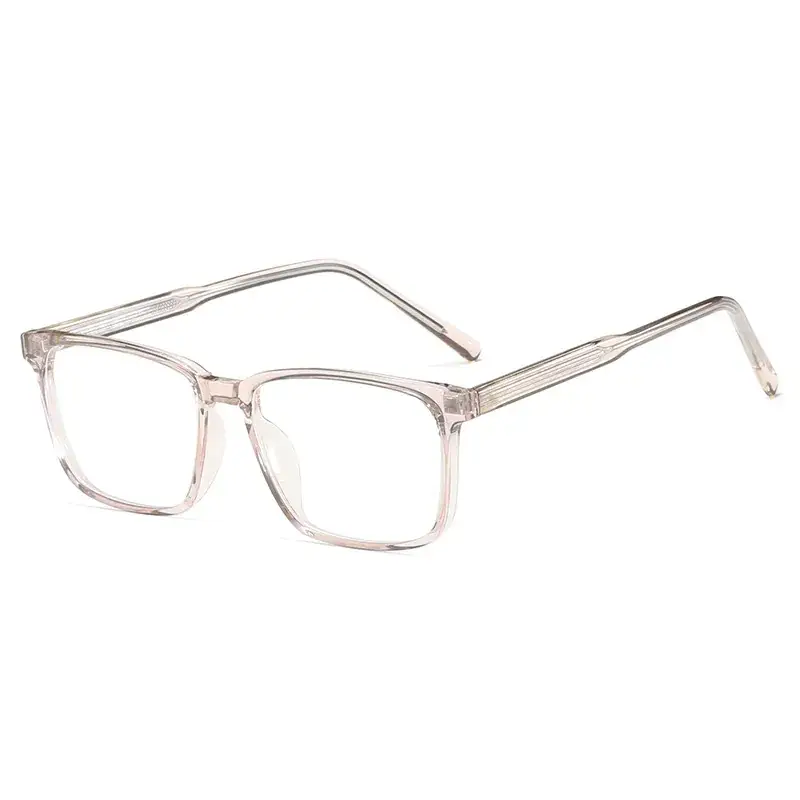 Men's Clear Plate Glasses Anti-Blue Light Korean Style