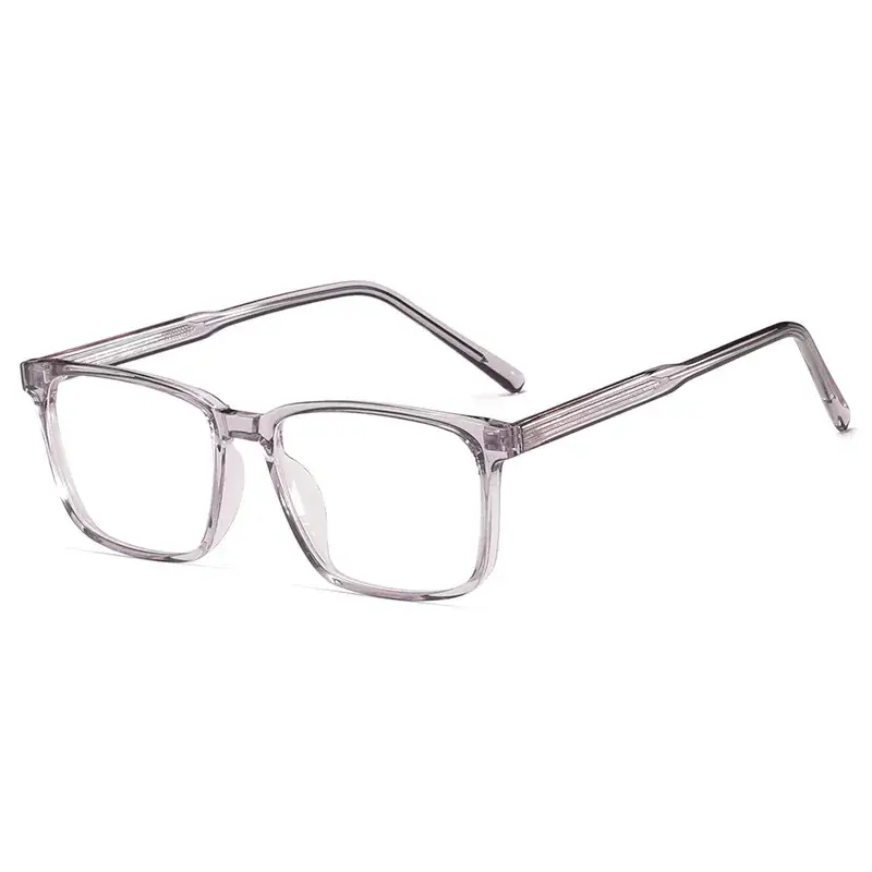 Men's Clear Plate Glasses Anti-Blue Light Korean Style