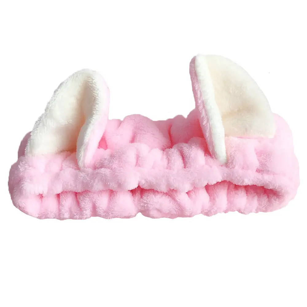 Pink Flannel Butterfly Hairband for Women — feature 5
