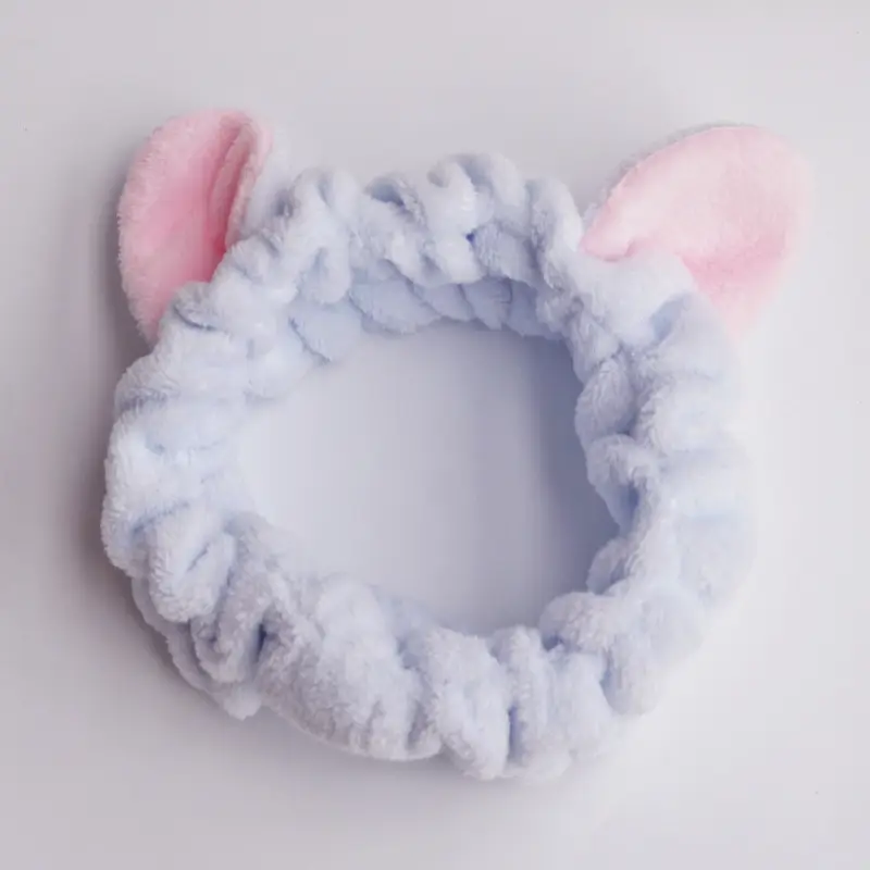 Pink Flannel Butterfly Hairband for Women — feature 6