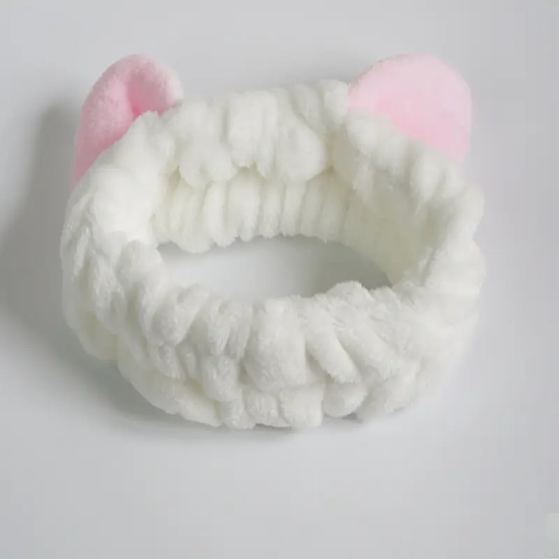 Pink Flannel Butterfly Hairband for Women — feature 8