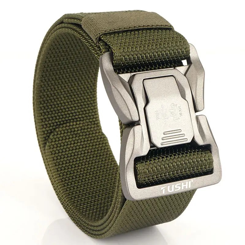 Tactical Aluminum Buckle Belt for Men - Image 5