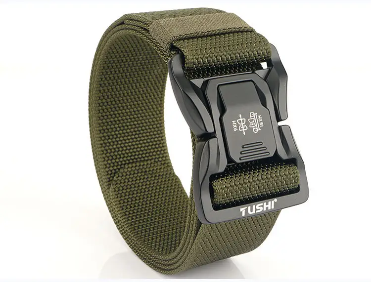 Tactical Aluminum Buckle Belt for Men β feature 18